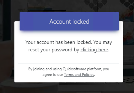 Account Locked